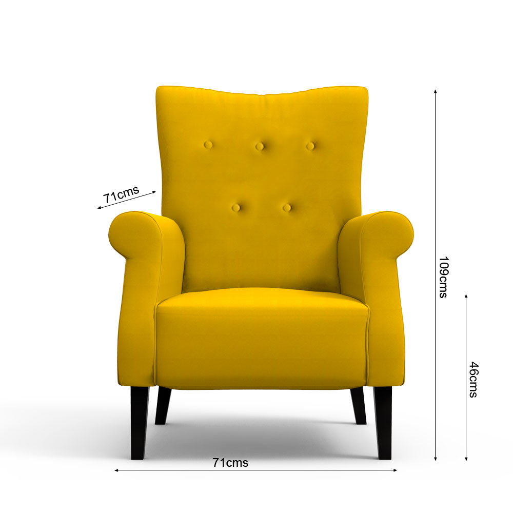 Saltwater Chair – Canary Yellow