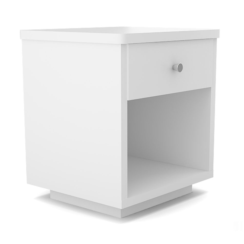 Ivory White Side Table Rainforest Italy