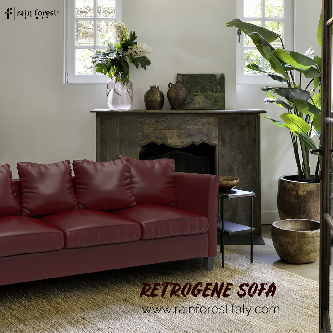 Classy Leather Sofa Set Designs from Rainforest Italy