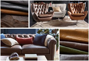 types of leather sofa