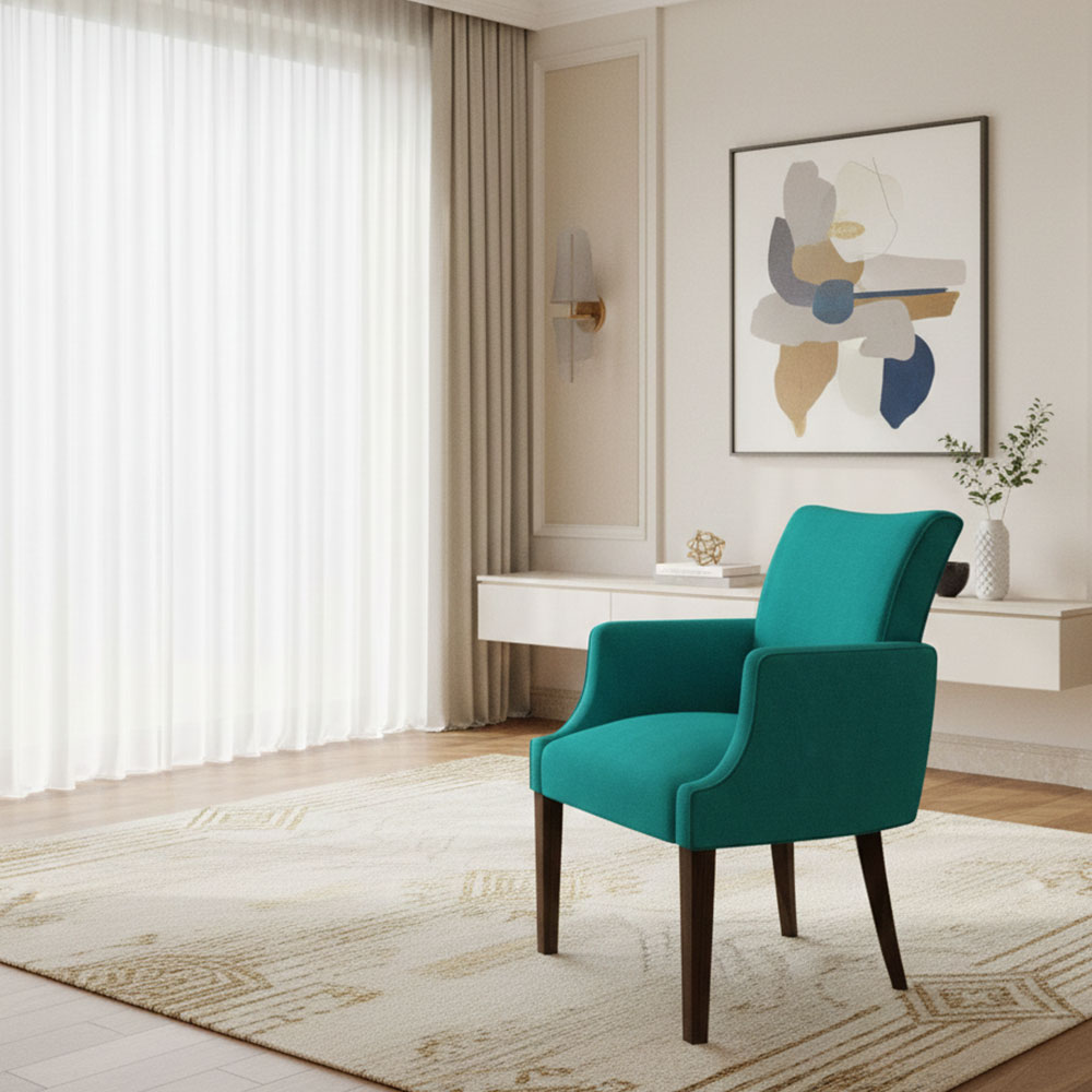 Floret Chair-Arctic Blue