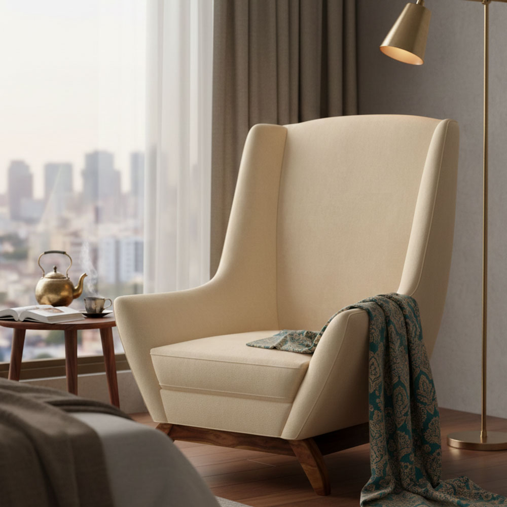 JENSEN CHAIR - BEIGE