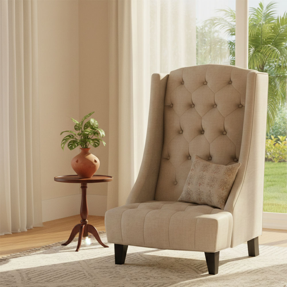 EDWARD CHAIR - LINEN