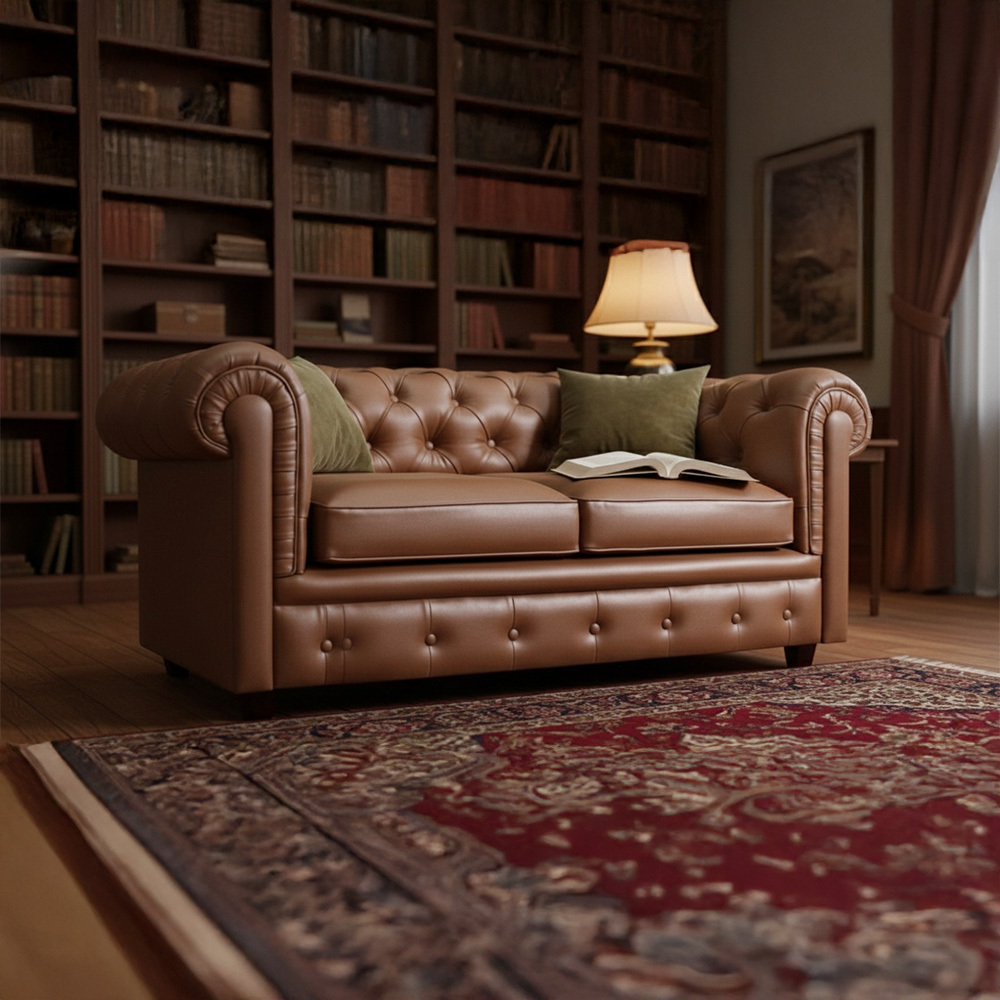 CHESTER SOFA - CHOCOLATE BROWN