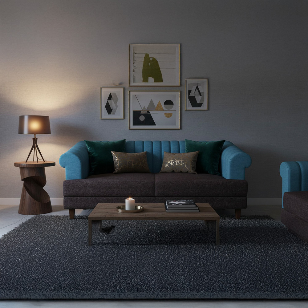 RF Duality Ribs - Sapphire Blue & Grey