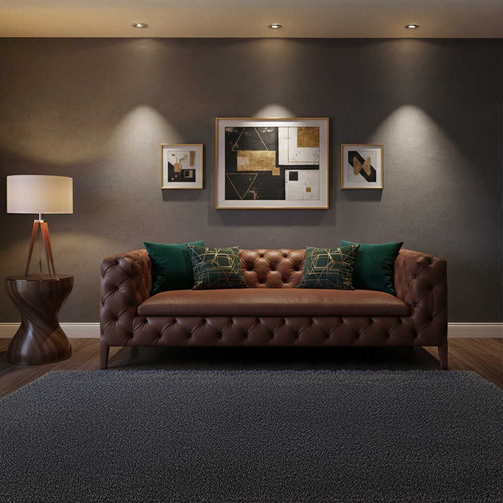 DUET CHESTERFIELD - CHOCOLATE BROWN