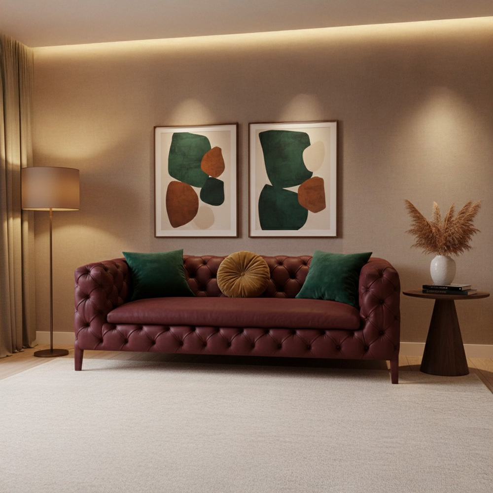 DUET CHESTERFIELD - CHEERFUL CHERRY