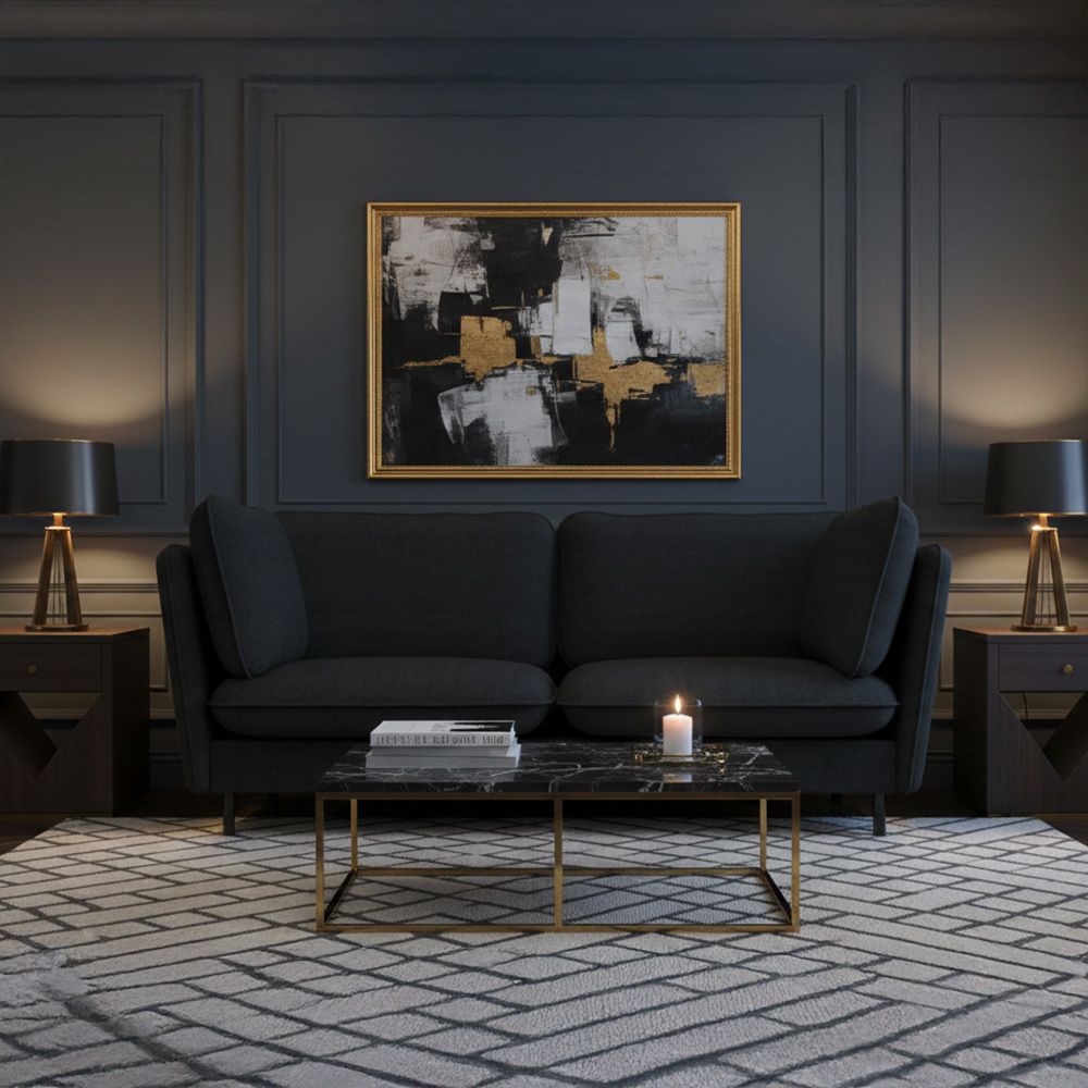 WINGLET SOFA - EBONY BLACK