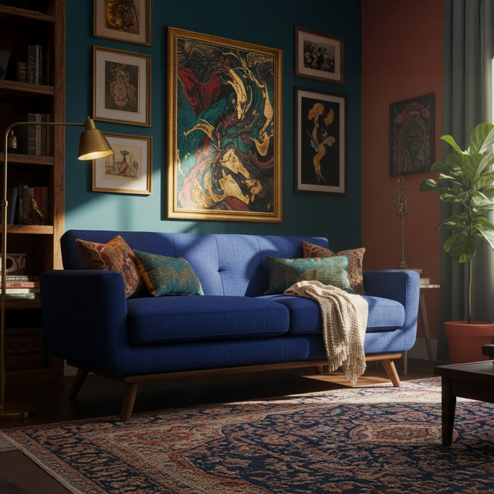 RF Loveseat - Blue