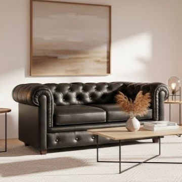Chester Sofa-Raven Black