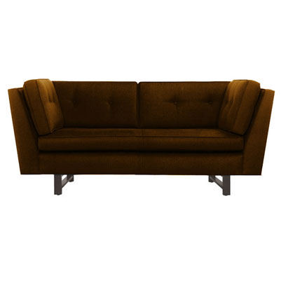 W sofa - Camel Brown