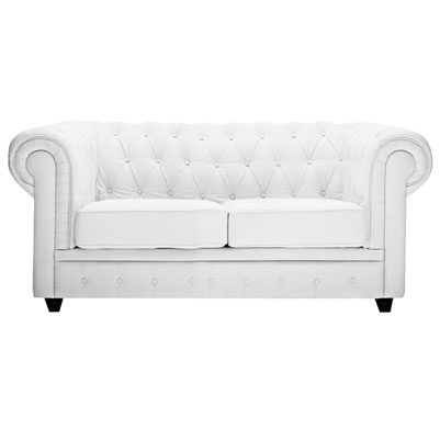 CHESTER SOFA - SNOW WHITE