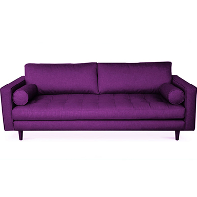 Seven Square Sofa - Purple