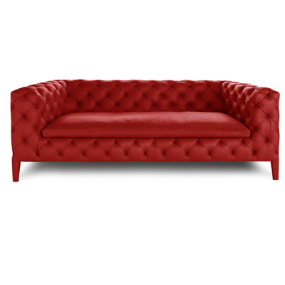 DUET CHESTERFIELD - SCARLET RED