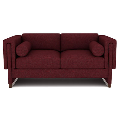 TEE SOFA - WINE RED