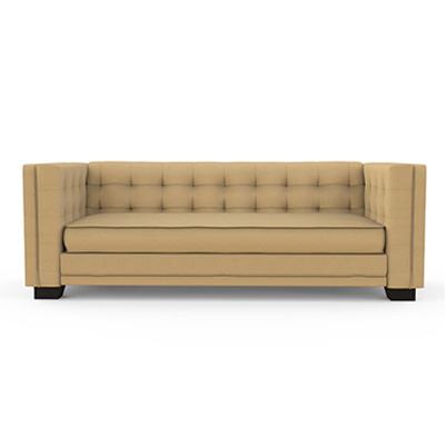 CLASSIC MOD SOFA - SAND BROWN